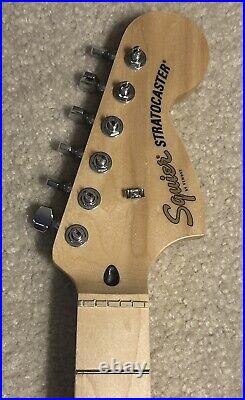 2021 Fender Squier 21 Fret Maple Stratocaster Neck 70's Headstock MINT Condition