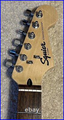 2021 Fender Squier 60's Headstock 21 Fret Laurel Stratocaster Loaded Neck MINT