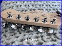 2022 American Fender Channel Bound Neck Stratocaster/silver