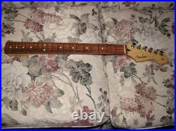 2022 Fender Player Stratocaster Strat Neck Tuners Pau Ferro 22 Fret Excellent