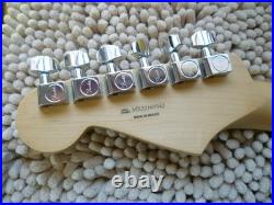 2022 Fender Player Stratocaster Strat Neck Tuners Pau Ferro 22 Fret Excellent