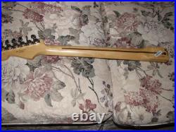 2022 Fender Player Stratocaster Strat Neck Tuners Pau Ferro 22 Fret Excellent