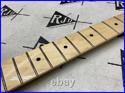 2022 Fender Stratocaster Electric Guitar Neck Maple MIM Reverse