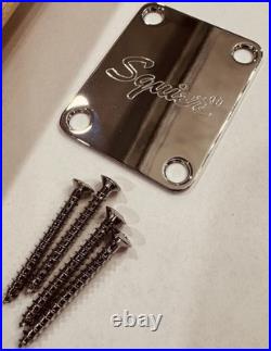 2024 Squier Sonic Stratocaster neck maple loaded with Tuners, Plate & Screws