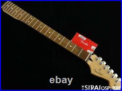 21 Fender Player Stratocaster Strat NECK with TUNERS Modern C Shape, Pau Ferro
