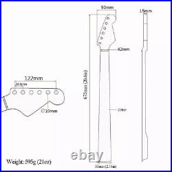 22Fret Electric Guitar Neck Yellow Canada Maple for Fender ST Strat Stratocaster 22Fret Electric Guitar Neck Yellow Canada Maple for Fender ST Strat Stratocaster