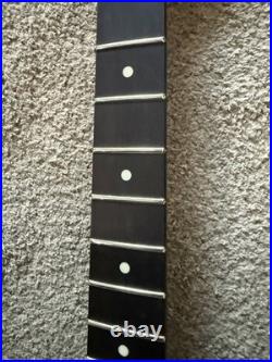22 EBONY RELIC Maple Neck will fit vintage Stratocaster SRV usa body