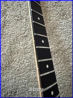 22 EBONY RELIC Maple Neck will fit vintage Stratocaster SRV usa body
