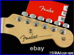 22 Fender Player Stratocaster Strat NECK with TUNERS, 9.5'Modern C Maple