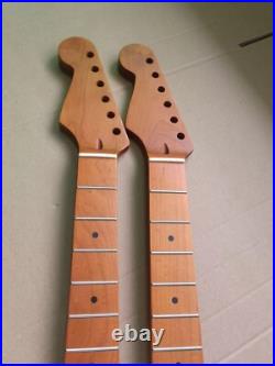 22 Fret Roasted Maple Left Hand Electric Guitar Neck for Fender ST Strat Part 22 Fret Roasted Maple Left Hand Electric Guitar Neck for Fender ST Strat Part