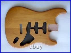 2-Piece -Stratocaster Alder BODY/ HONEY /Nitro Satin Fender Strat Specs