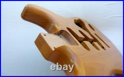 2-Piece -Stratocaster Alder BODY/ HONEY /Nitro Satin Fender Strat Specs