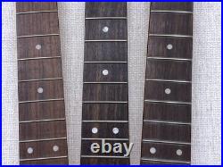 3-Pack Fender Squier Strat 70's Style LARGE HEADSTOCK Neck Laurel Fingerboard