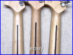3-Pack Fender Squier Strat 70's Style LARGE HEADSTOCK Neck Laurel Fingerboard