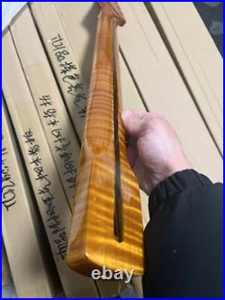 5A 21 Fret Tiger Roasted Flame Maple Strat Electric Guitar Neck for DIY Fender 5A 21 Fret Tiger Roasted Flame Maple Strat Electric Guitar Neck for DIY Fender