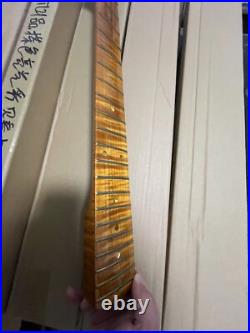 5A 21 Fret Tiger Roasted Flame Maple Strat Electric Guitar Neck for DIY Fender 5A 21 Fret Tiger Roasted Flame Maple Strat Electric Guitar Neck for DIY Fender