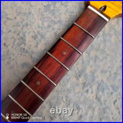 60s stratocaster handmade custom NECK North American flame Maple Fingerboard Mat