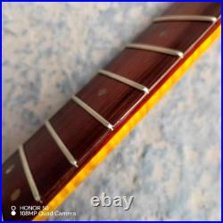 60s stratocaster handmade custom NECK North American flame Maple Fingerboard Mat