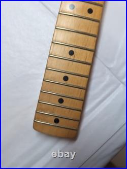 93 Fender Squier Stratocaster Maple Neck Black Label Mexico Flame Strat MIM