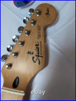 93 Fender Squier Stratocaster Maple Neck Black Label Mexico Flame Strat MIM