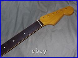 9.5 C DARK RELIC Allparts Rosewood Neck will fit Stratocaster vintage SRV body 9.5 C DARK RELIC Allparts Rosewood Neck will fit Stratocaster vintage SRV body