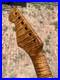 AAAAA_22Frets_Fender_Strat_Matte_Roasted_Flame_Maple_Electric_guitar_neck_25_5in_01_jy