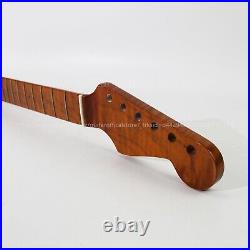 AAAStratocaster Flame North American Maple light Electric Guitar Neck for Fender