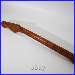 AAAStratocaster Flame North American Maple light Electric Guitar Neck for Fender