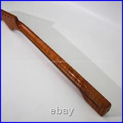 AAAStratocaster Flame North American Maple light Electric Guitar Neck for Fender