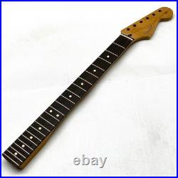 ACTUAL PICS! Fender Strat Neck Roasted Maple/Rosewood 22 Jumbo Fret 12 Radius
