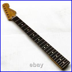 ACTUAL PICS! Fender Strat Neck Roasted Maple/Rosewood 22 Jumbo Fret 12 Radius