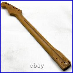 ACTUAL PICS! Fender Strat Neck Roasted Maple/Rosewood 22 Jumbo Fret 12 Radius