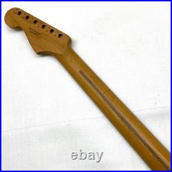 ACTUAL PICS! Fender Strat Neck Roasted Maple/Rosewood 22 Jumbo Fret 12 Radius