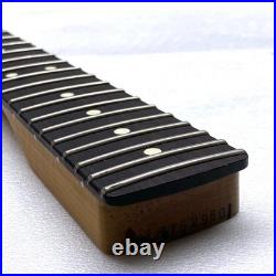 ACTUAL PICS! Fender Strat Neck Roasted Maple/Rosewood 22 Jumbo Fret 12 Radius