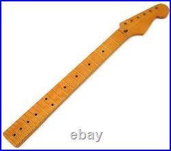 Allparts Poly Finish 22-fret Maple Replacement Neck for Fender Stratocaster SMF