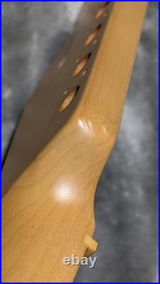 American Made Fender Telecaster Maple Neck Corona California 9.5 Radius 22 Frets