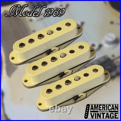 American Vintage Model 1969 Fender Stratocaster Replacement Pickup Set