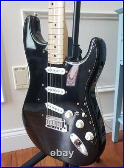 BLACK STRAT David Gilmour Guitar Fender Neck Paulownia Stratocaster Partscaster
