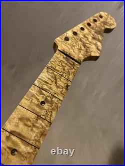 Bada$$ Birdseye Maple Strat Guitar Neck Fits Fender And Warmoth