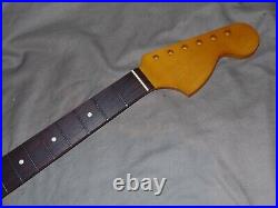 CBS C DARK Allparts Rosewood Neck will fit Stratocaster vintage usa 60s body