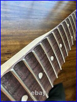 Custom made Scalloped Strat Neck fits fender Stratocaster body 22frets