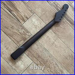 DIY 22 Fret Stainless Wenge Strat Electric Guitar Neck Nitro Satin for Fender ST