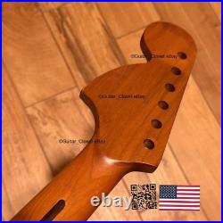 Deluxe Roasted Maple Jazzmaster Stainless Rosewood Neck Fits Strat Fender JZR9 Deluxe Roasted Maple Jazzmaster Stainless Rosewood Neck Fits Strat Fender JZR9