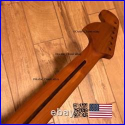 Deluxe Roasted Maple Jazzmaster Stainless Rosewood Neck Fits Strat Fender JZR9 Deluxe Roasted Maple Jazzmaster Stainless Rosewood Neck Fits Strat Fender JZR9