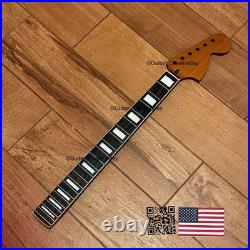 Deluxe Roasted Maple Jazzmaster Stainless Rosewood Neck Fits Strat Fender JZR9 Deluxe Roasted Maple Jazzmaster Stainless Rosewood Neck Fits Strat Fender JZR9