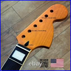 Deluxe Roasted Maple Jazzmaster Stainless Rosewood Neck Fits Strat Fender JZRB