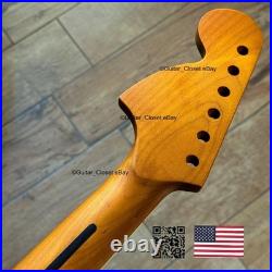 Deluxe Roasted Maple Jazzmaster Stainless Rosewood Neck Fits Strat Fender JZRB