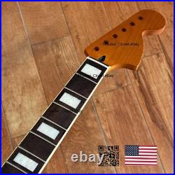 Deluxe Roasted Maple Jazzmaster Stainless Rosewood Neck Fits Strat Fender JZRB