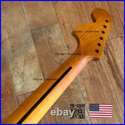 Deluxe Roasted Maple Jazzmaster Stainless Rosewood Neck Fits Strat Fender JZRB