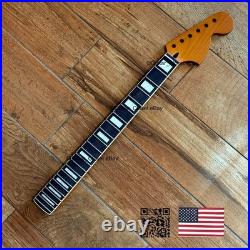 Deluxe Roasted Maple Jazzmaster Stainless Rosewood Neck Fits Strat Fender JZRB